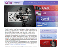 Tablet Screenshot of cmrstudios.com